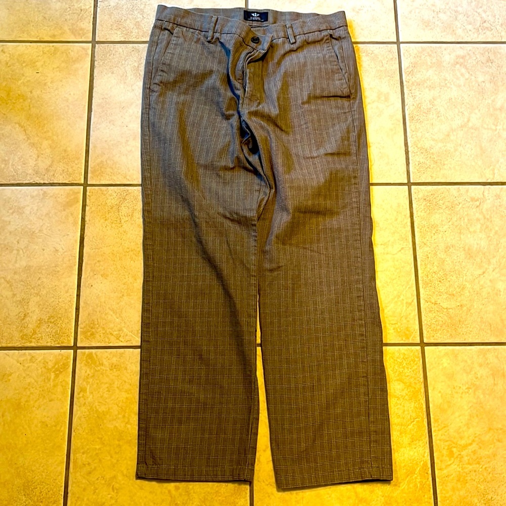 Dockers check pattern signature khakis 34 x 30 plaid